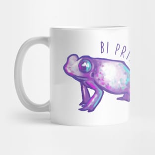 Pastel Bi Pride Frog Mug